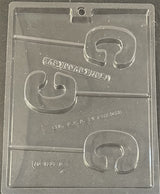 Letter G Pop Chocolate Mold
