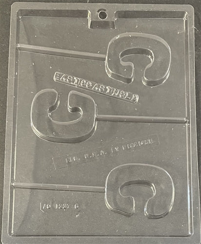 Letter G Pop Chocolate Mold - ECAO1337G
