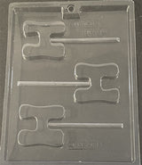 Letter H Pop Chocolate Mold