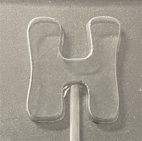 Letter H Pop Chocolate Mold