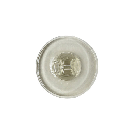 Clear Green Glass Button - 32L/20mm
