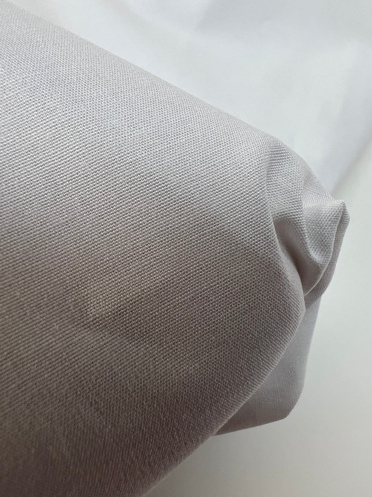 Cotton Stretch White Fabric