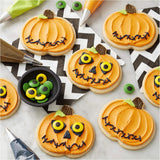 Wilton Halloween Spooky Candy Eyeballs, 1 oz Green Yellow