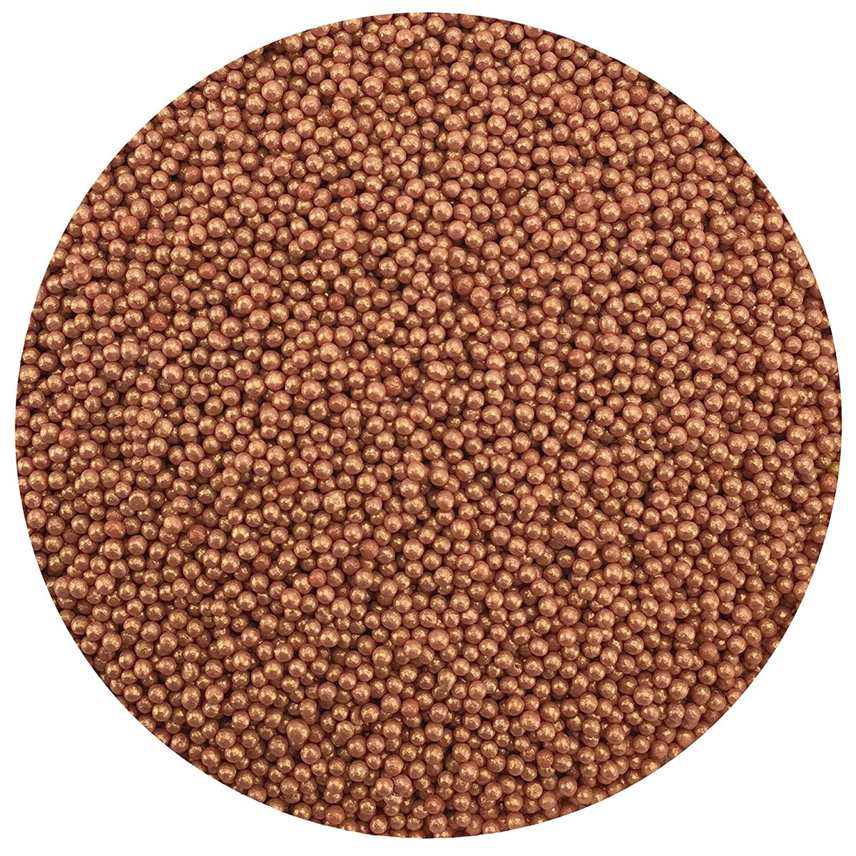 Celebakes Shimmering Rose Gold Nonpareils, 3.8 oz.