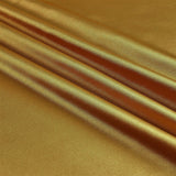 Dark Shiny Satin Stretch Polyester Spandex Fabric - Solid, Medium-Heavy Weight, 58-60" Width