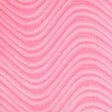 Pink Wave Swirl Flocking Velvet Upholstery Fabric, Default Title
