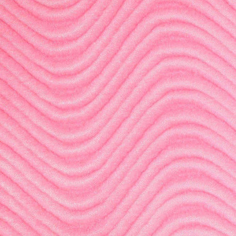 Pink Wave Swirl Flocking Velvet Upholstery Fabric, Default Title