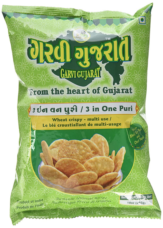 Garvi Gujarat 3 In One Puri 10 Oz