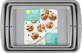 Wilton Recipe Right Non-Stick Cookie Sheet Set, 3-Piece