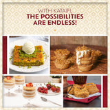 Eastanbul Dried & Chopped Kataifi Shredded Fillo Dough, Kurutulmus Kadayif Pastry Dough, Ingredient for The Viral Dubai Pistachio Chocolate Bar