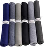 Acrylic Felt Craft Rolls 12 x 18 Inches Colorful Grays