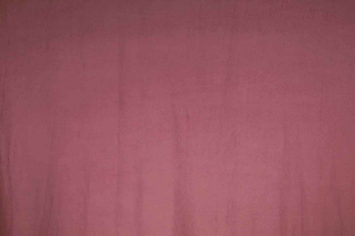 Polyester Spandex Knit Fabric Mauve DTY Double Brushed