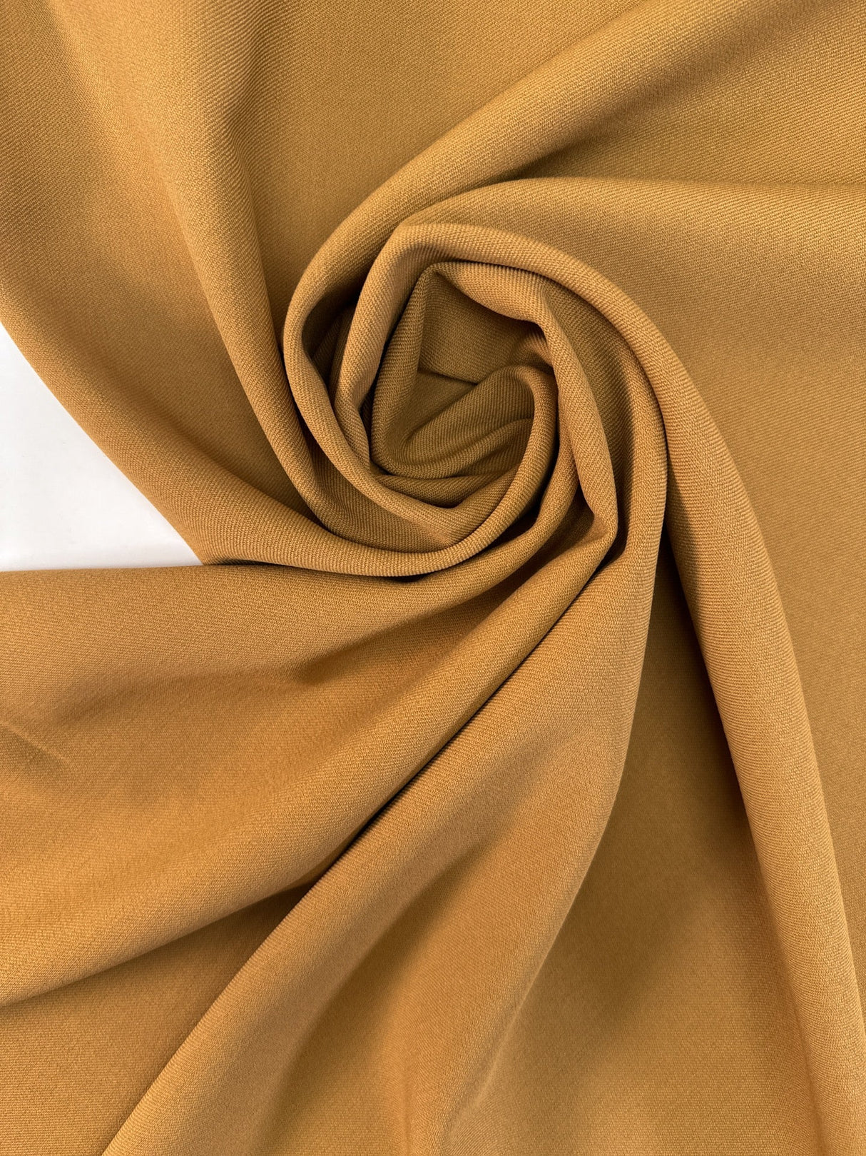 Beige Polyester Viscose Elastane Crepe