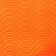 Orange Wave Swirl Flocking Velvet Upholstery Fabric,