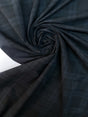 Polyamid Checked Fabric Blue Black