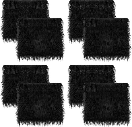 Faux Fur Fabric Squares DIY Craft Set