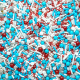 Oasis Supply Patriotic Sprinkle Mixes - 3 oz