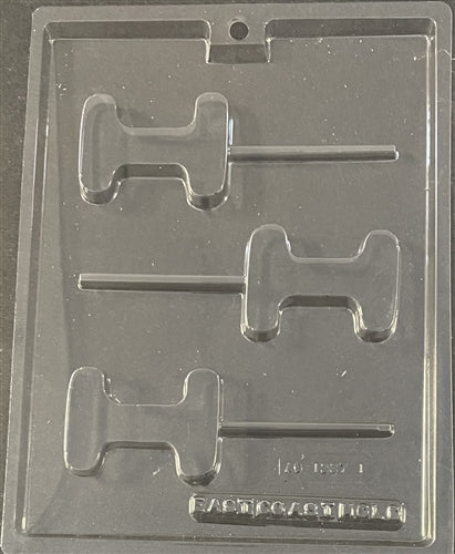 Letter I Pop Chocolate Mold - ECAO1337I