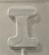 Letter I Pop Chocolate Mold