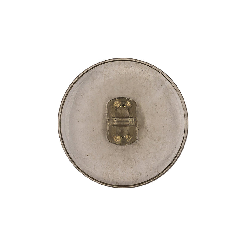 Clear Green Glass Button - 36L/23mm