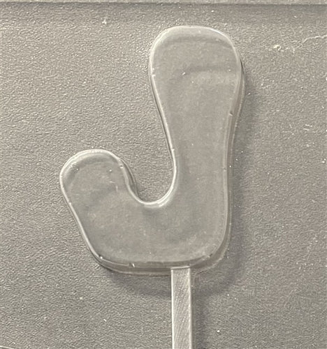 Letter J Pop Chocolate Mold