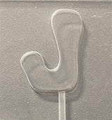 Letter J Pop Chocolate Mold