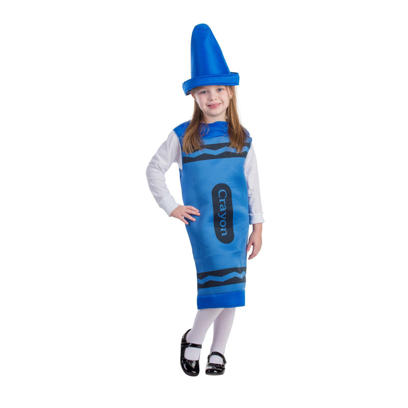 Blue Crayon Costume - Kids