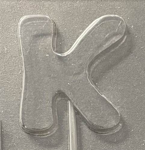 Letter K Pop Chocolate Mold