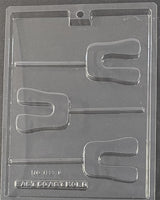 Letter U Pop Chocolate Mold