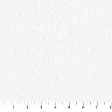 Cotton Print White Pigment Dovetail Fabric 44/45"