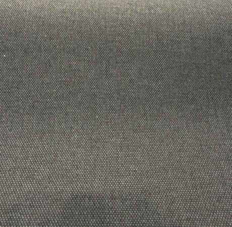 Sunbrella Blend Coal Rain Sunbrella Acrylic Fabric - Charcoal Gray Heathered Weave, 54" Width (By The Yard)