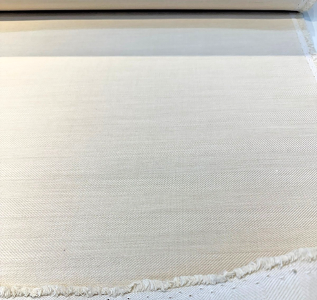 Sunbrella Switch Parchment Solution-Dyed Acrylic Fabric - Herringbone, Parchment, 54" Width (1 Yard)