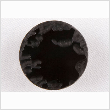 Black/Matte Matte Glass Button - 18L/11.5mm