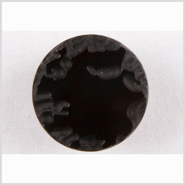 Black/Matte Matte Glass Button - 18L/11.5mm