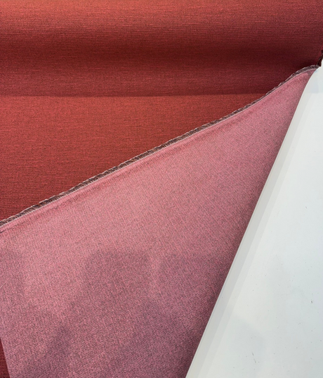 Sunbrella Rally Merlot Acrylic Fabric - Red, Woven Texture, 54" Width (1 Yard)
