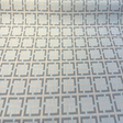 Sunbrella Junction Oasis Acrylic Fabric - Driftwood Gray And Mist Blue Geometric, 54" Width (1 Yard)
