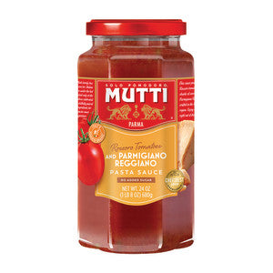 MUTTI PARMIGIANO REGGIANO PASTA SAUCE 24 OZ JAR