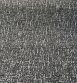 Sunbrella Chenille Interweave Acrylic Fabric - Onyx Black, Interweave, 54" Width (By The Yard)