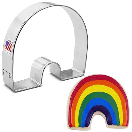 Cookie Cutter Simple Rainbow 4" - 8542A