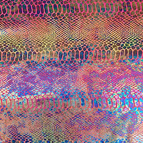 Nylon Spandex Fabric Amazon Snake 4-Way Stretch 60"