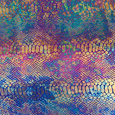 Nylon Spandex Fabric Amazon Snake 4-Way Stretch 60"