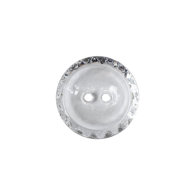 Crystal Glass Button - 28L/18mm