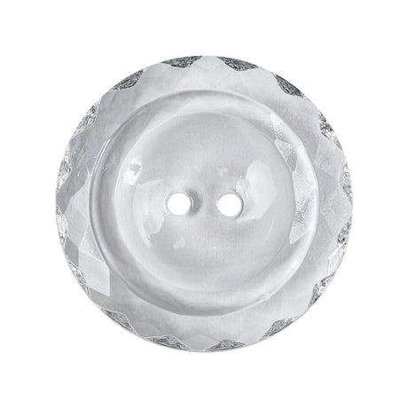 Crystal Glass Button - 44L/28mm
