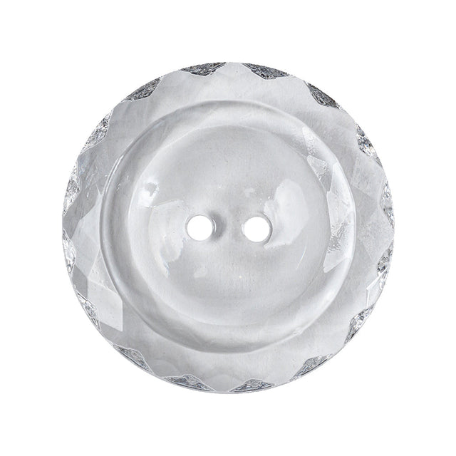 Crystal Glass Button - 44L/28mm