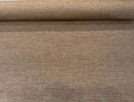 Sunbrella Tailored Teak Brown Chenille Fabric - Teak Brown, Tailored Pattern, 54" Width (1 Yard)