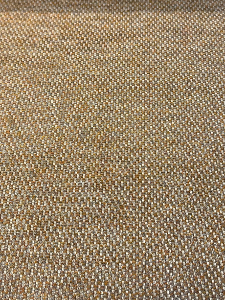 Sunbrella Tailored Teak Brown Chenille Fabric - Teak Brown, Tailored Pattern, 54" Width (1 Yard)