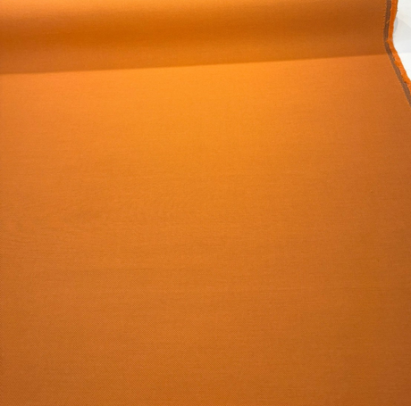 Sunbrella Flagship Papaya Acrylic Fabric - Papaya Orange Solid, 54" Width (1 Yard)