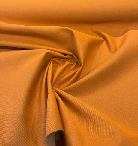 Sunbrella Flagship Papaya Acrylic Fabric - Papaya Orange Solid, 54" Width (1 Yard)