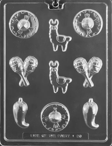 Cinco de Mayo Assortment Chocolate Mold - LPI030