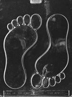 Big Feet Chocolate Mold - LPM005